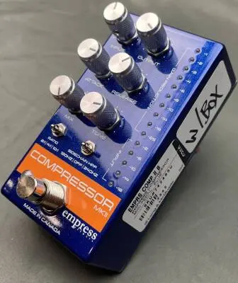 Empress Effects - Compressor MkII Pedal - Blue 2